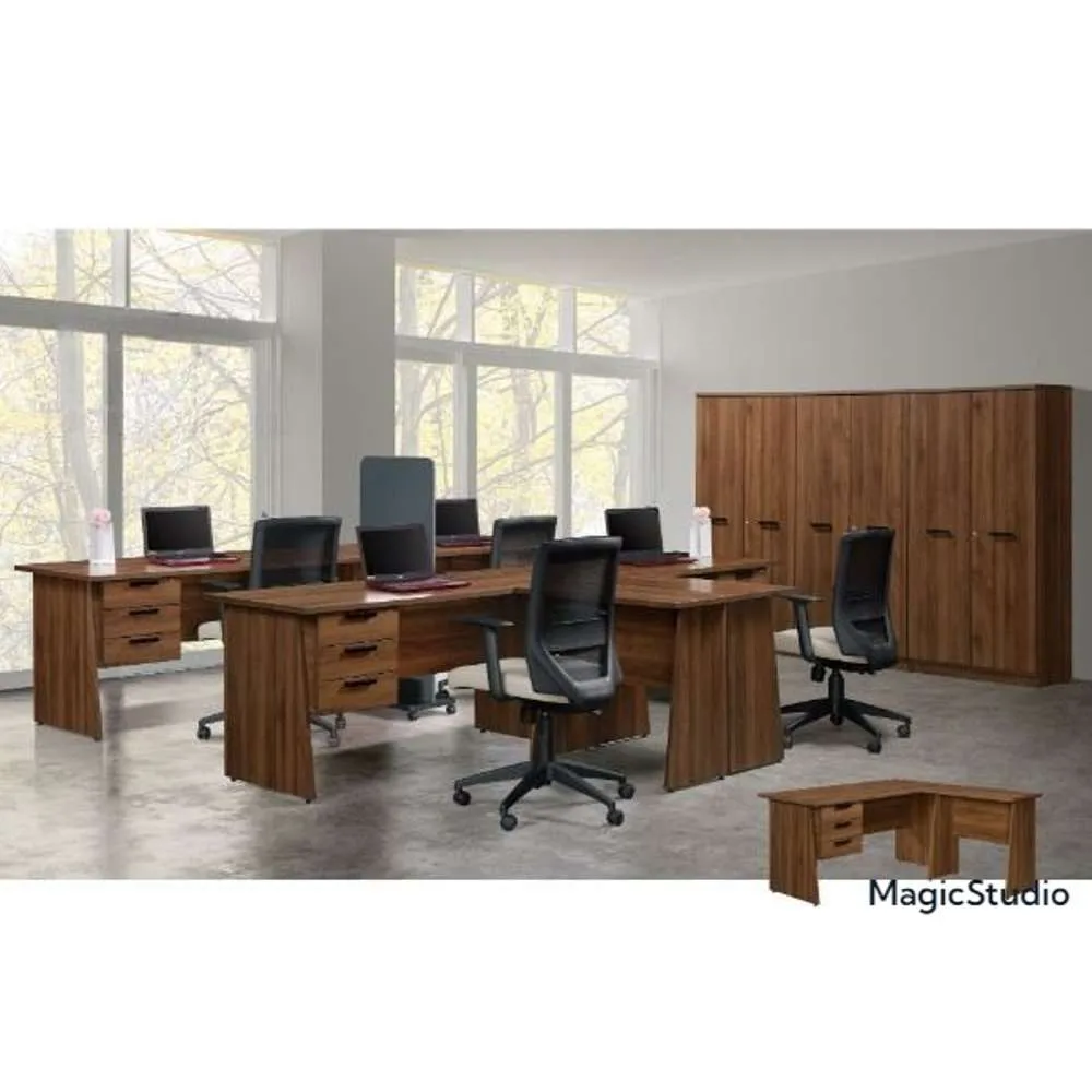 Acmi Arogen Writing Table L1800 x W800 x H750mm Columbia Walnut