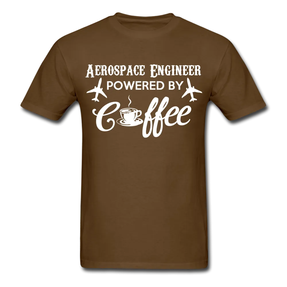 Aerospace Engineer Powered By Coffee Men's T-Shirt