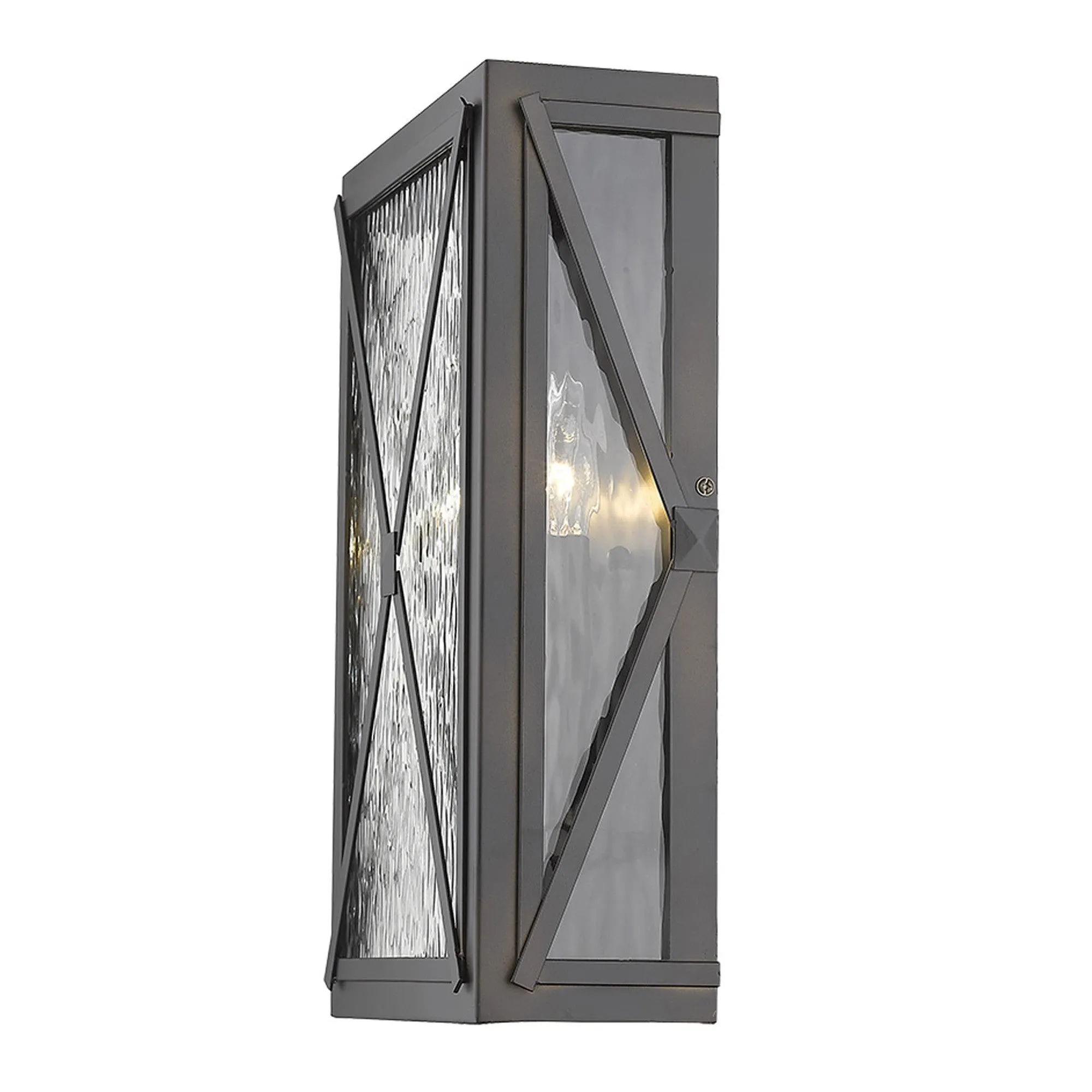 Brooklyn 3-Light Oil-Rubbed Bronze Wall Light | 15"x10"