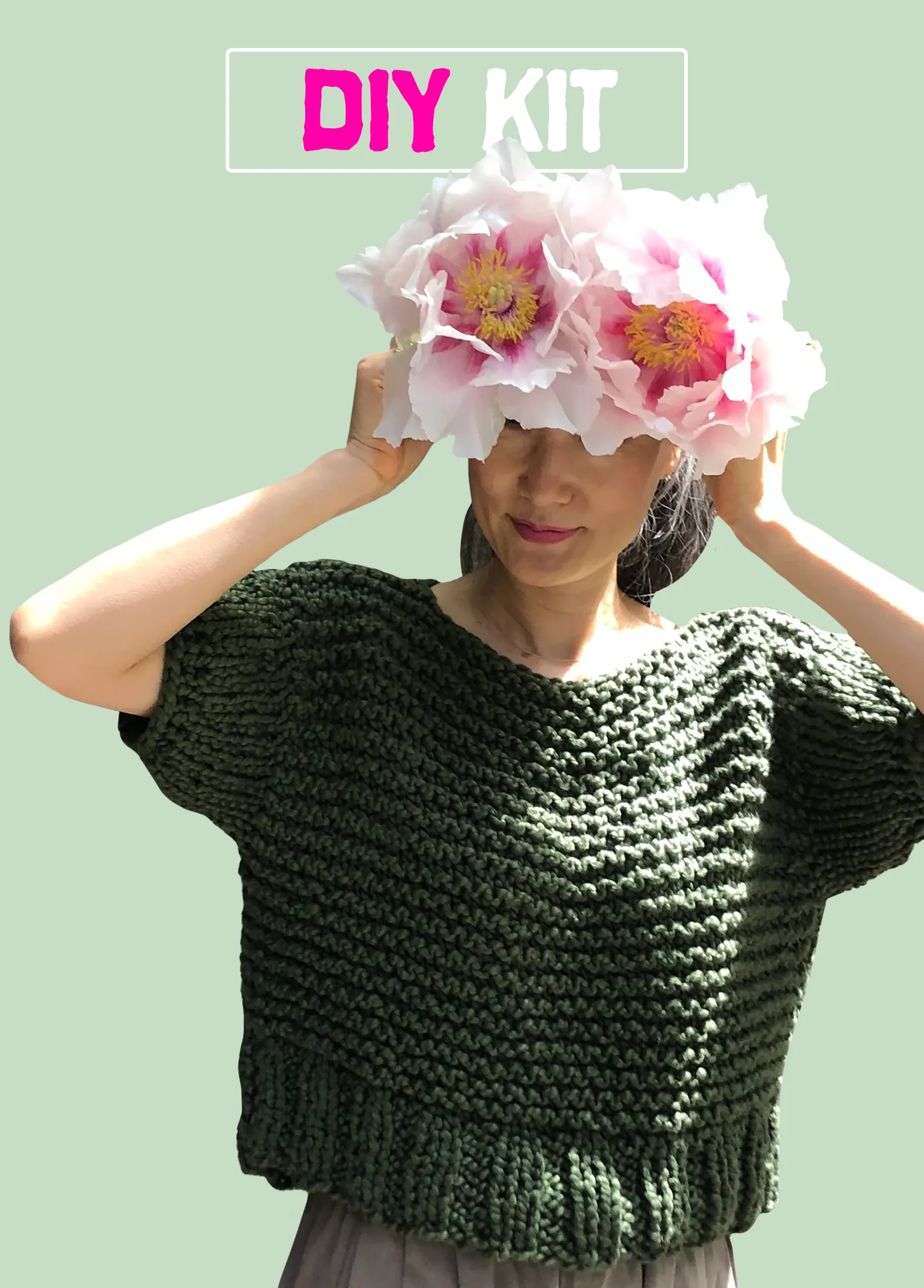 DIY Kit - Puff Sleeve Top - Big Cotton