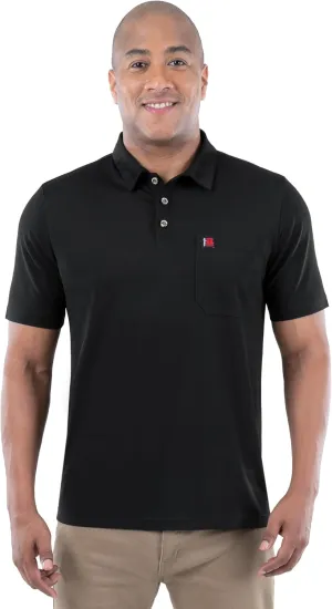 Wrangler Men's Short Sleeve Performance Pocket Polo